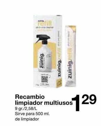 Recambio limpiador multiusos