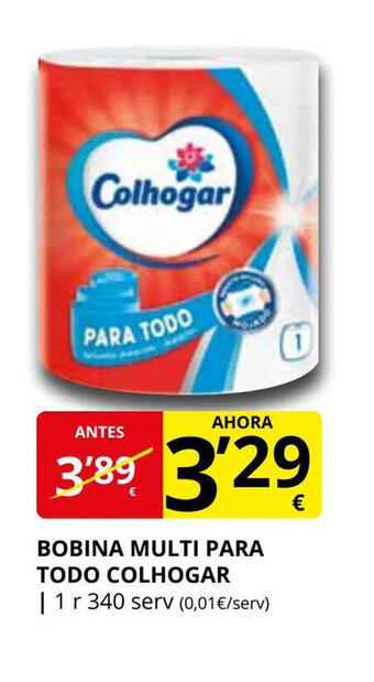 Supermercados MAS Bobina multi para todo colhogar oferta