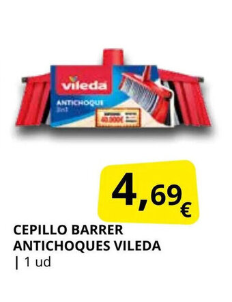 Supermercados MAS Cepillo barrer antichoques vileda oferta