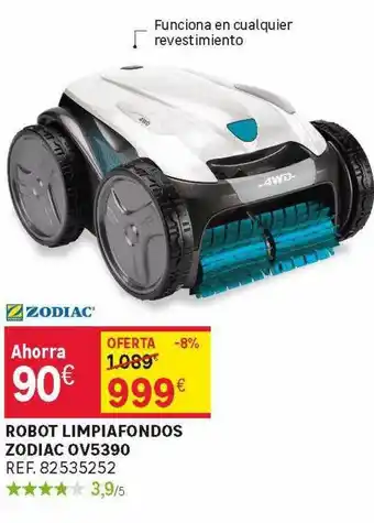 Leroy Merlin Robot limpiafondos zodiac ov5390 oferta