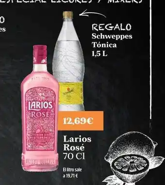 SPAR Gran Canaria Larios rosé oferta
