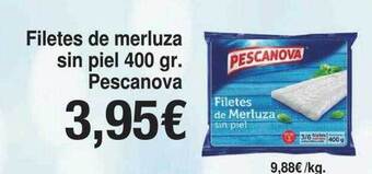 Spar La Palma Filetes de merluza sin piel pescanova oferta