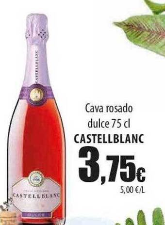SPAR Lanzarote Cava rosado dulce castell blanc oferta