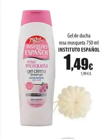 SPAR Lanzarote Gel de ducha rosa mosqueta instituto español oferta