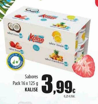 SPAR Lanzarote Sabores pack 16 kalise oferta