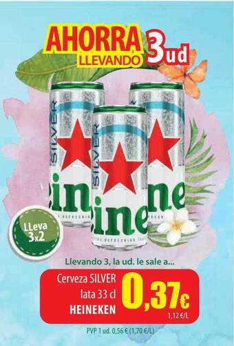 Spar Tenerife Cerveza silver heineken oferta