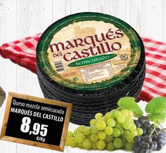 SPAR Lanzarote Queso mezcla semicurado marqués del castillo oferta