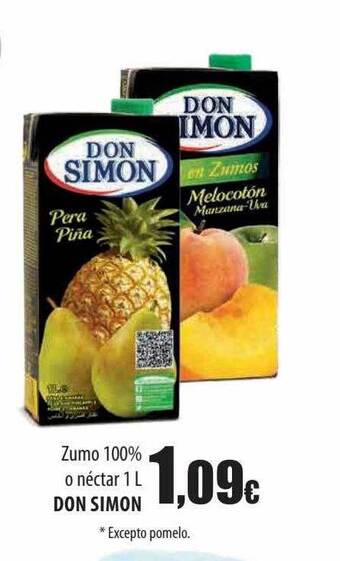 Spar Tenerife Zumo 100% o néctar don simon oferta
