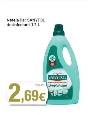 Neteja-ilar sanytol desinfectant