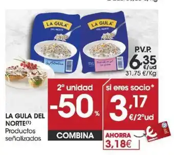 Eroski La Gula del norte productos señalizados oferta