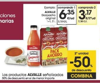 Eroski Alvalle gazpacho original oferta