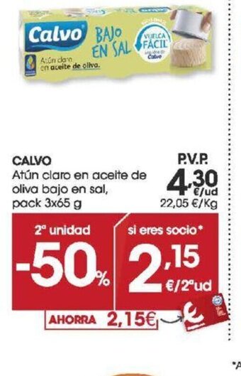 Eroski Calvo oferta