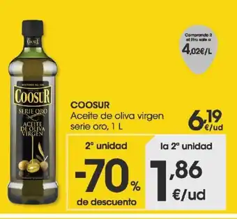 Eroski Coosur aceite de oliva virgen serie oro 1L oferta