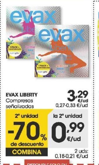 Eroski Evax liberty oferta