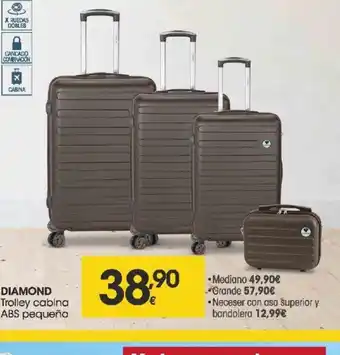 Eroski Diamond trolley cabina oferta