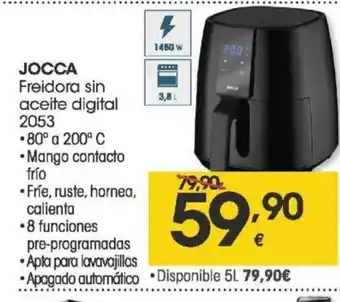 Eroski Jocca Freidora sin aceite digital oferta