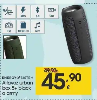 Eroski Altavoz urban oferta