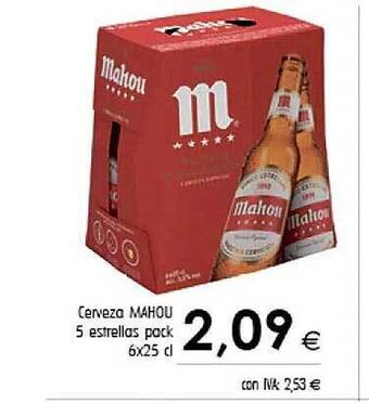 Cash Ifa Cerveza mahou oferta