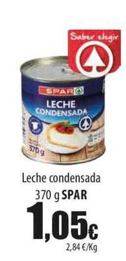 SPAR Lanzarote Leche condensada spar oferta