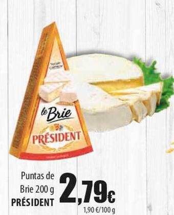 SPAR Lanzarote Puntas de brie président oferta