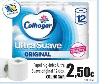 SPAR Lanzarote Papel higiénico ultra suave original colhogar oferta