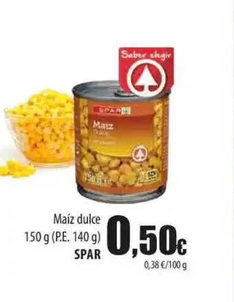 SPAR Lanzarote Maíz dulce spar oferta