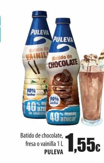 Spar Tenerife Batido de chocolate fresa o vainilla puleva oferta