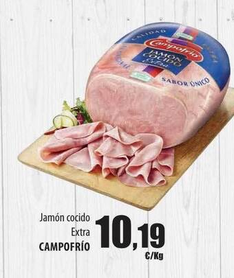 Spar Tenerife Jamón cocido extra campofrío oferta