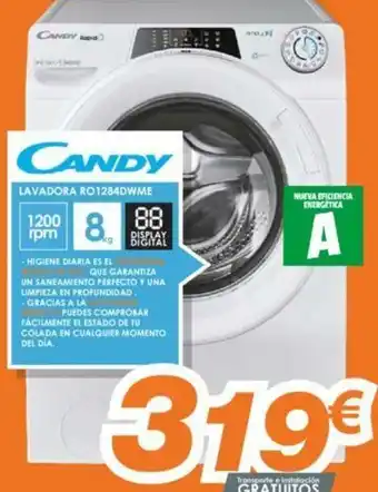 Pascual Martí Candy Lavadora RO1284DWME oferta