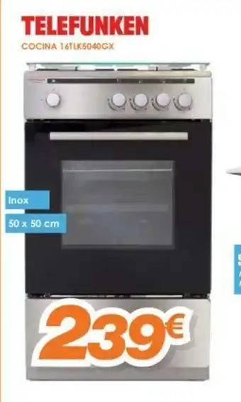 Telefunken Cocina 16TLK5040GX