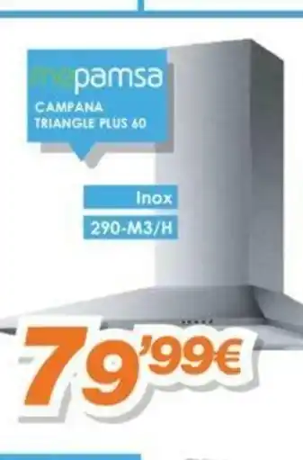Pascual Martí mepamsa Campana Triangle Plus 60 oferta