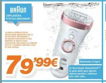 Pascual Martí Braun Depiladora 9710 Flex Sensosmart oferta