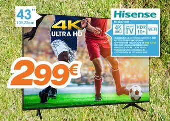 Pascual Martí Hisense TV 43A7100F oferta