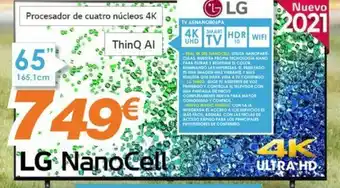 Pascual Martí LG TV 65NANO806PA oferta