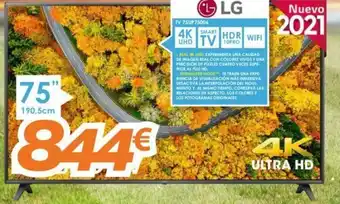 Pascual Martí LG TV 75up75006 oferta