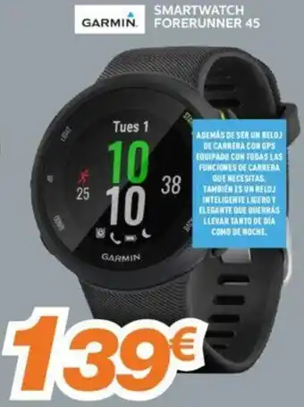 Pascual Martí Garmin Smartwatch Forerunner 45 oferta