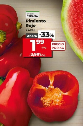 Dia Pimiento rojo oferta