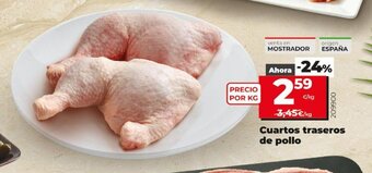 Dia Cuartos traseros de pollo oferta