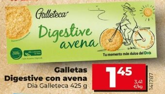 Dia Galletas digestive con avena oferta