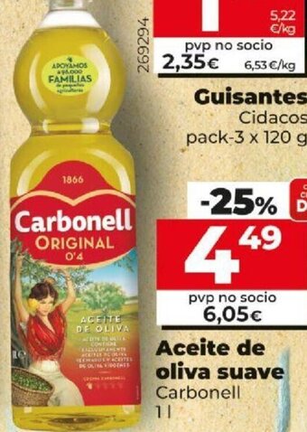 Dia Aceite de oliva suave oferta