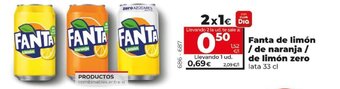 Dia Fanta de limón / de naranja / de limón zero oferta