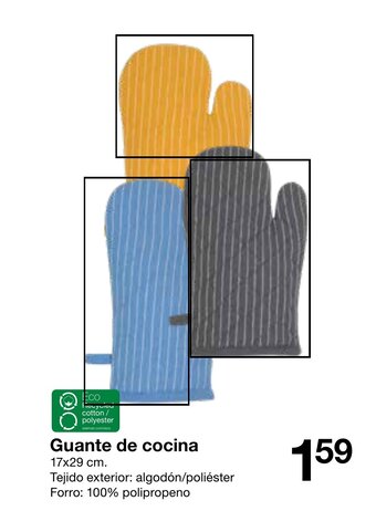 Zeeman Guante de cocina oferta