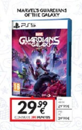 Game Marvel's guardians of the galaxy oferta