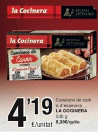 SPAR La cocinera oferta