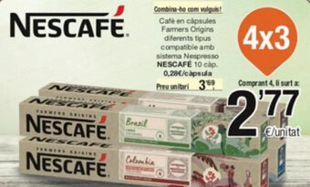 SPAR Nescafé oferta