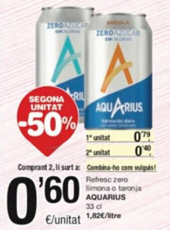 SPAR Aquarius oferta