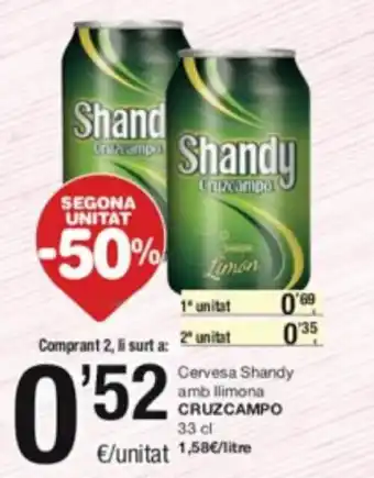 SPAR Cruzcampo oferta