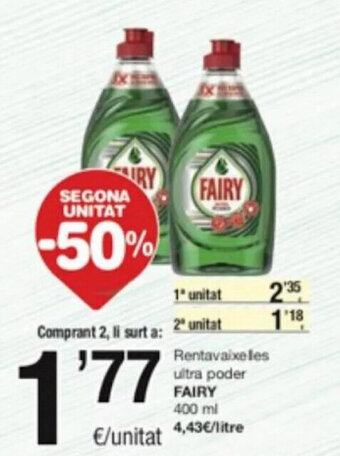 SPAR Fairy oferta