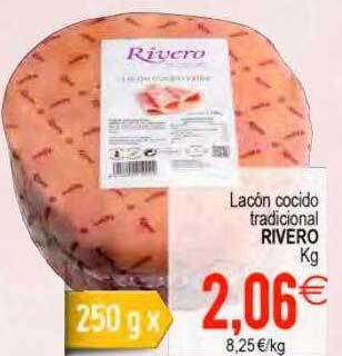 Plenus Supermercados Lacón cocido tradicional rivero kg oferta
