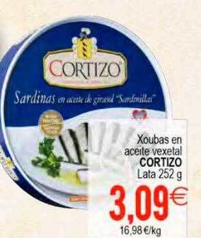 Plenus Supermercados Xoubas en aceite vexetal cortizo oferta